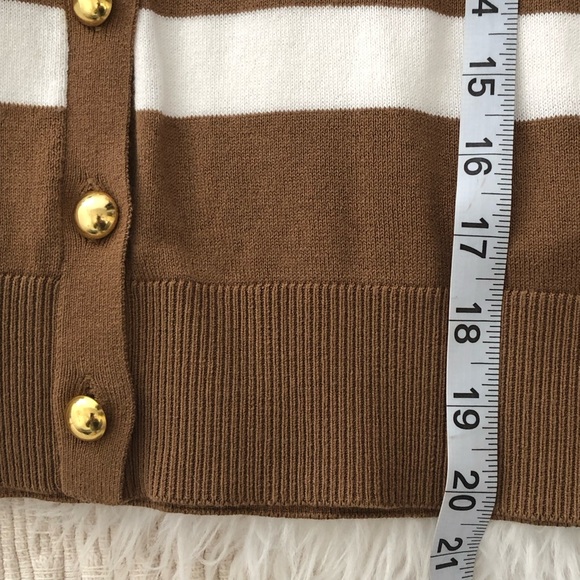 Michael kors stripe cardigan - Picture 8 of 10